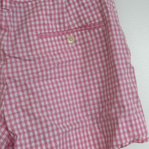 Ralph Lauren Sport Light Pink Gingham Shorts Sz 8 - Picture 3 of 4